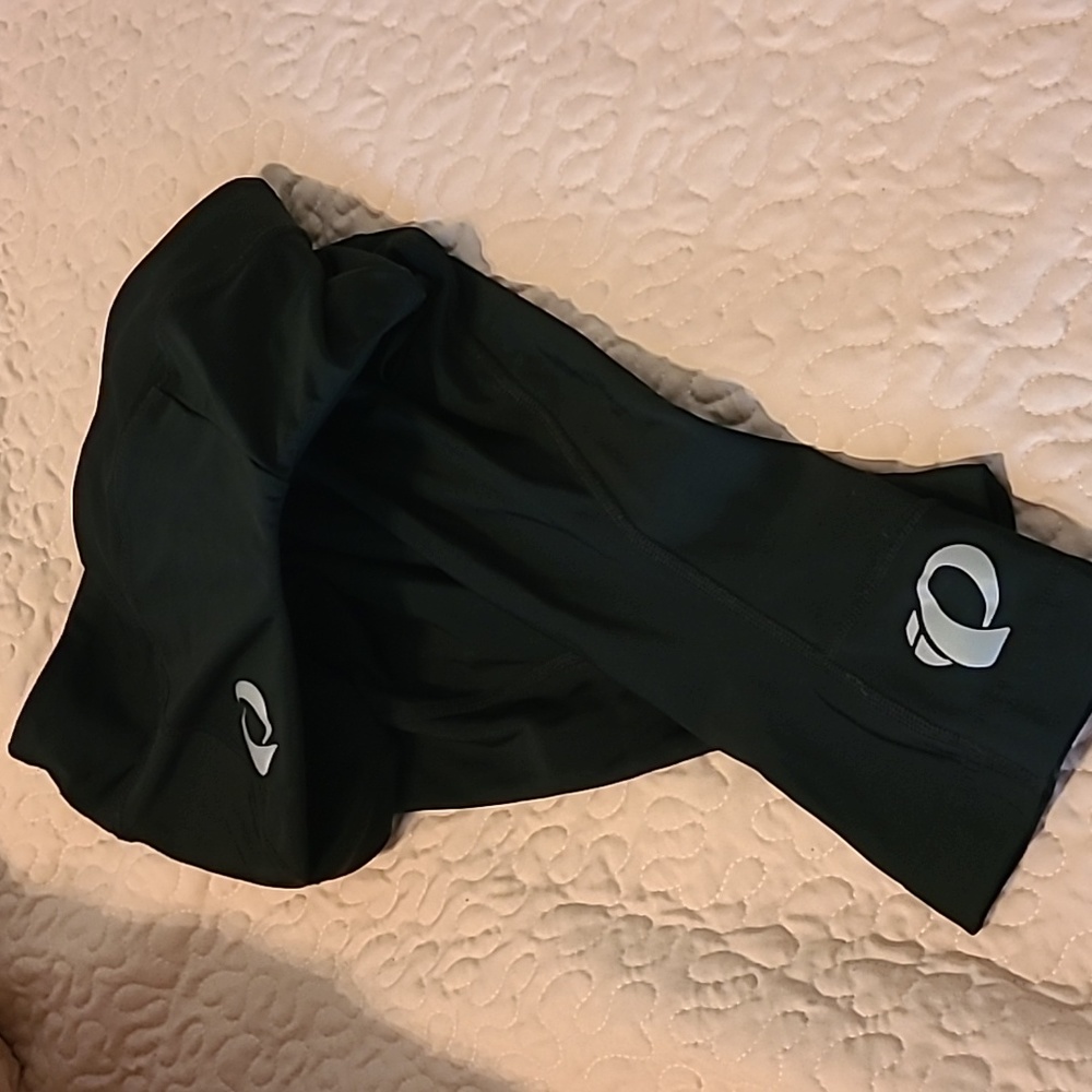 Pearl Izumi women's padded black cycling tight capri length size medium